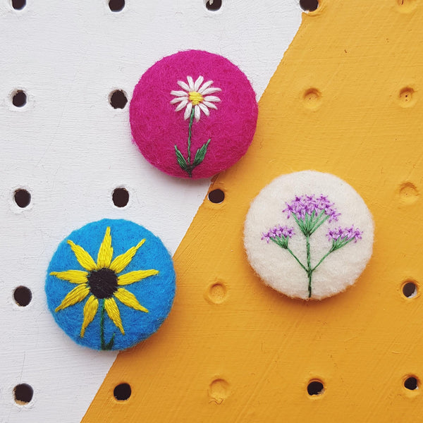 bright flower set