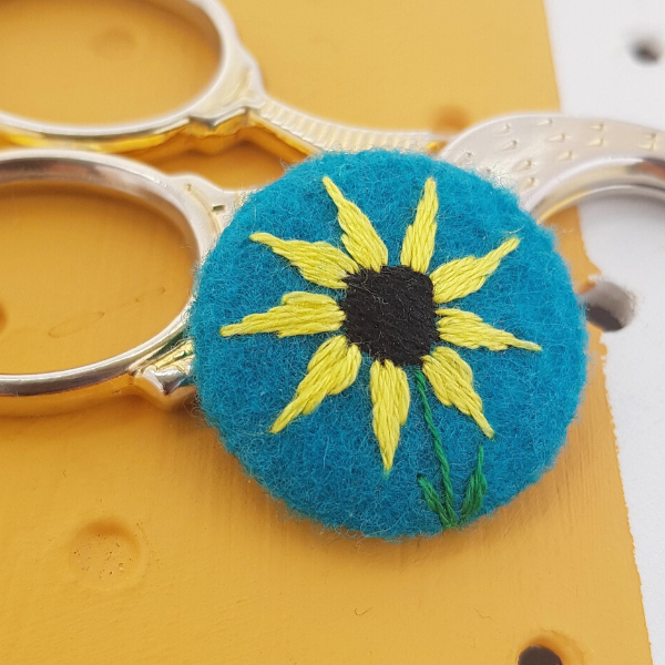 sunflower badge