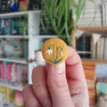 snowdrop badge - amypanda