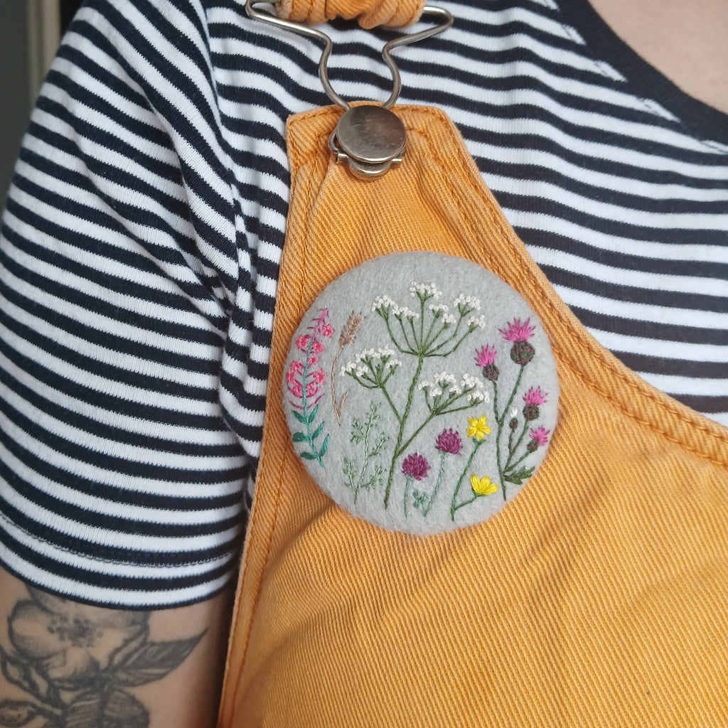 Wild meadow badge