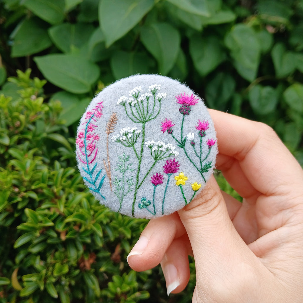 Wild meadow badge