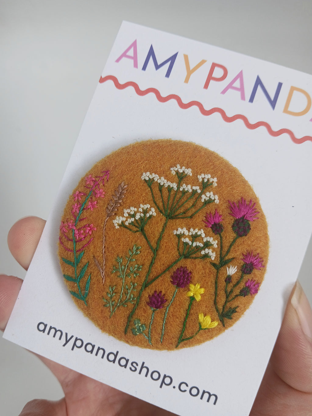 Wild meadow badge