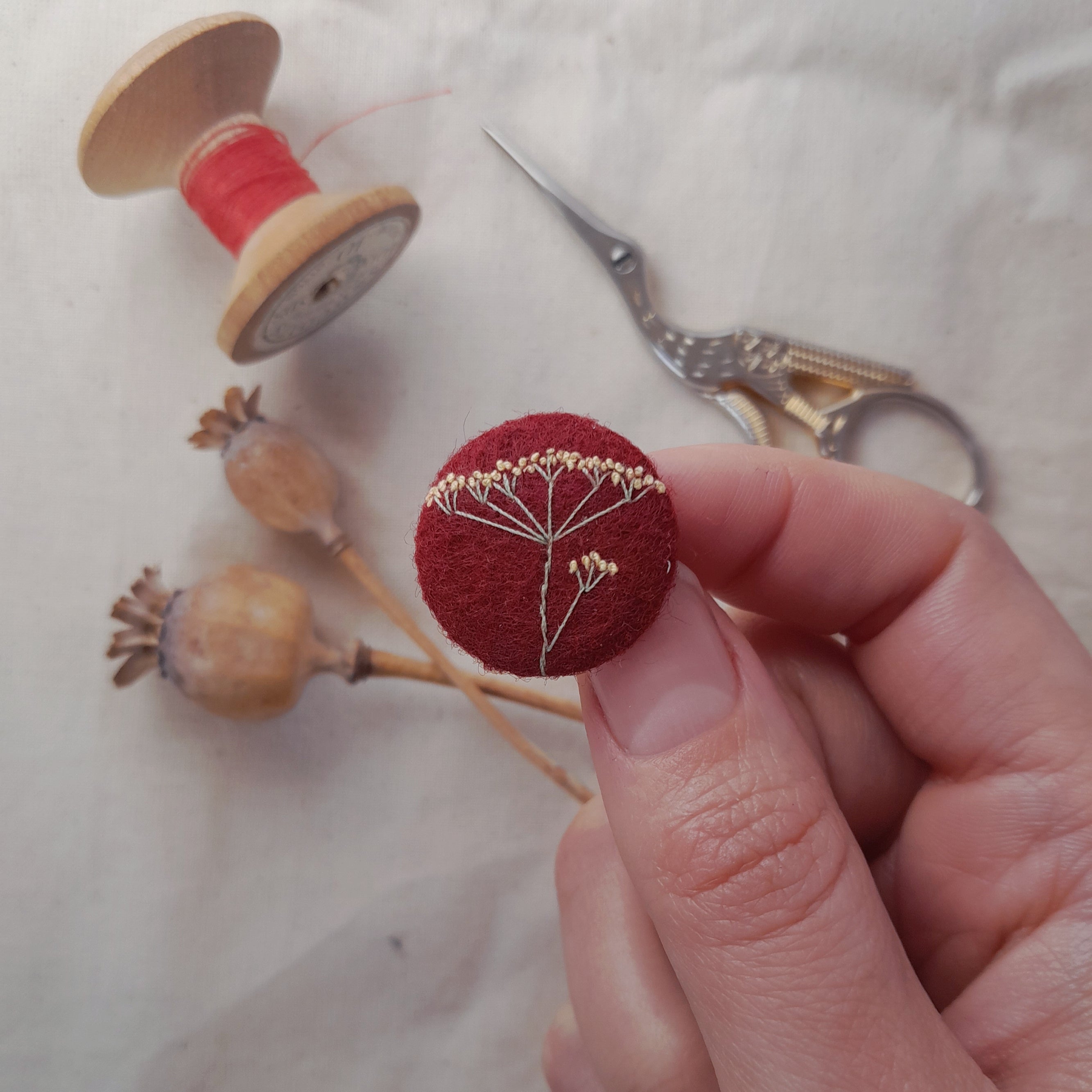 Fennel badge - amypanda