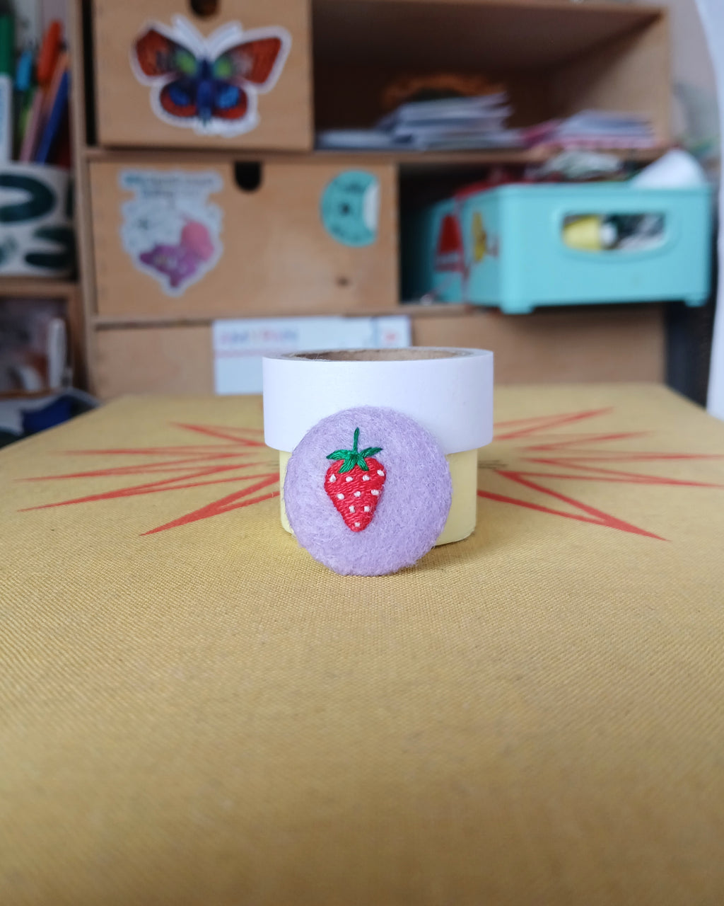 Strawberry badge