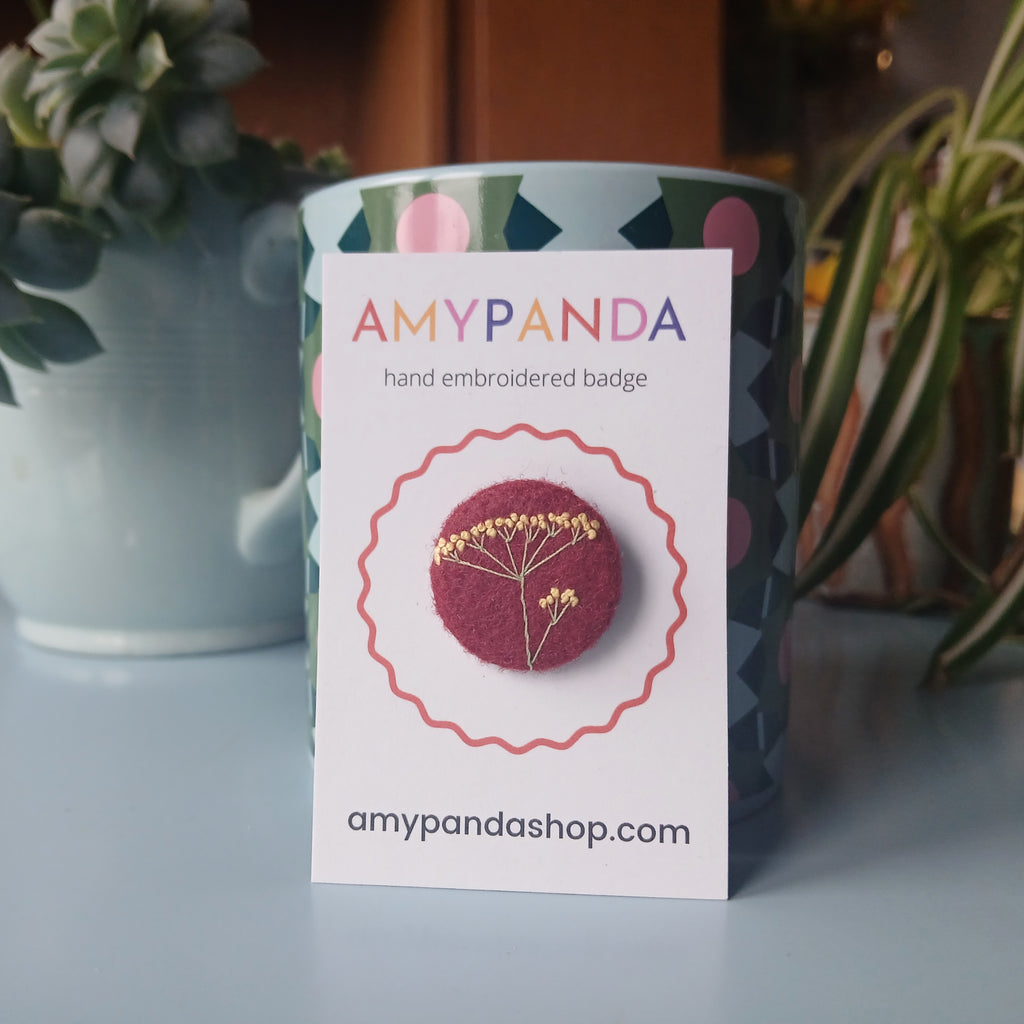 Fennel badge - amypanda