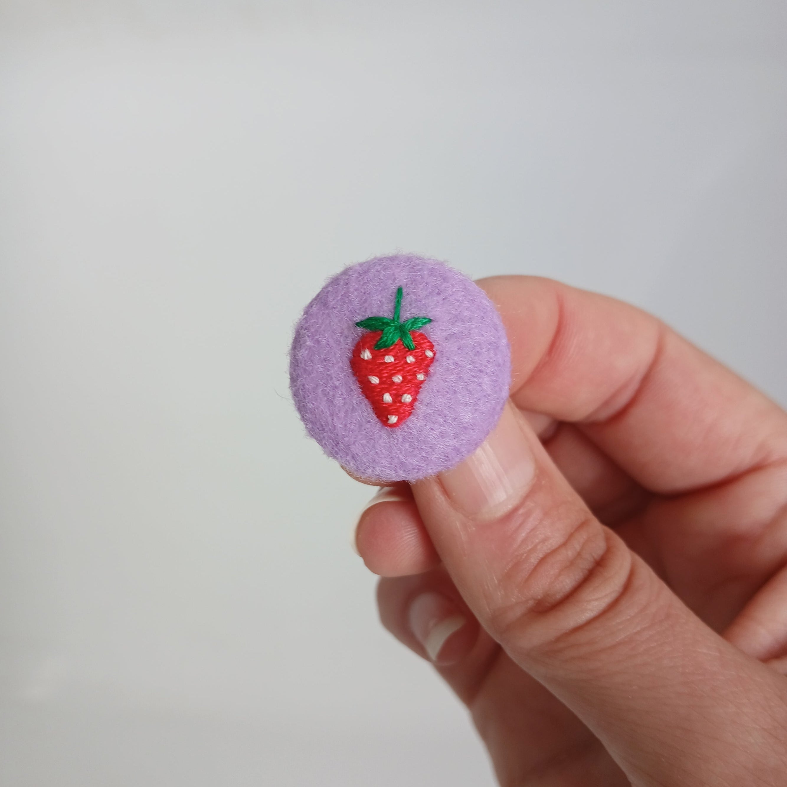 Strawberry badge