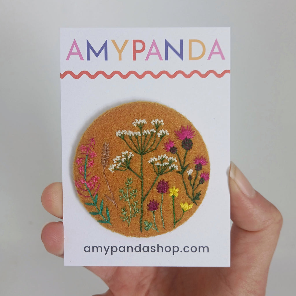 Wild meadow badge