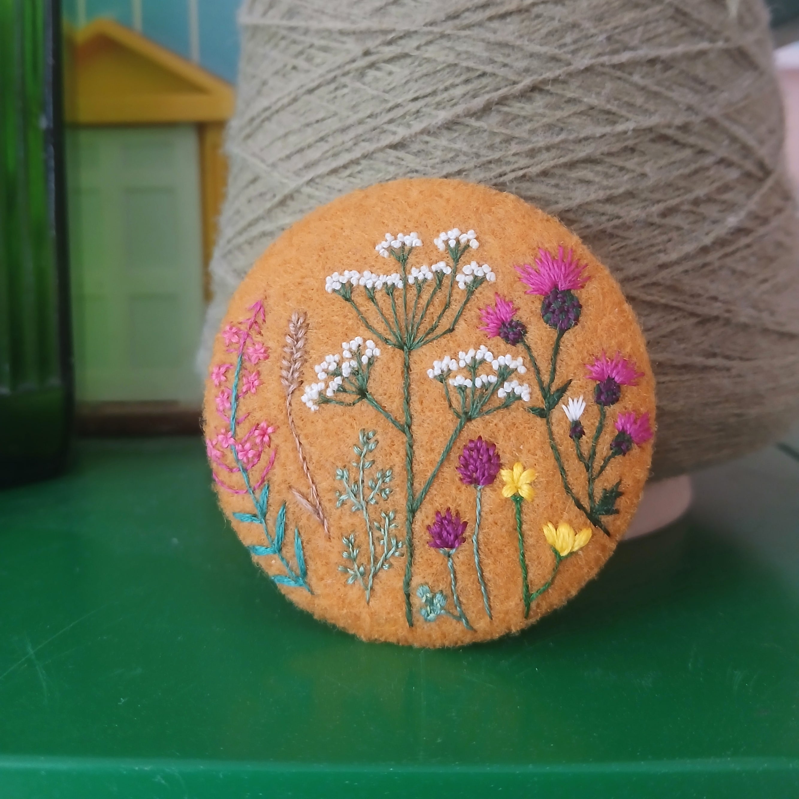 Wild meadow badge