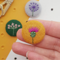thistle badge - amypanda